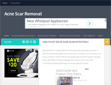 Tablet Screenshot of acnescar-removal.info